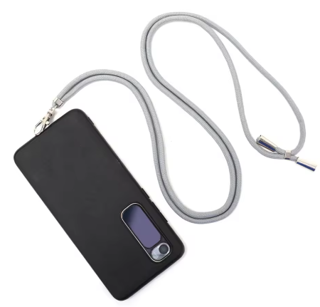 Phone Lanyard Universal Cell Phone Lanyard with Adjustable Nylon Neck Strap Plus Hanging Rope